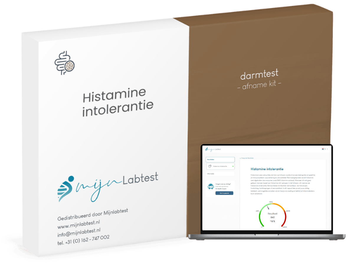 Dit is je histamine intolerantie test-kit Dit is je histamine intolerantie test-kit