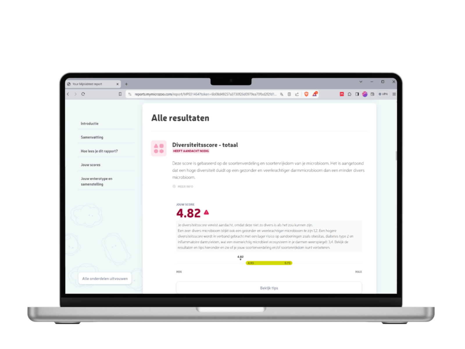 De diversiteitsscore is een belangrijke gezondheidsparameter voor je darmgezondheid. De diversiteitsscore is een belangrijke gezondheidsparameter voor je darmgezondheid.