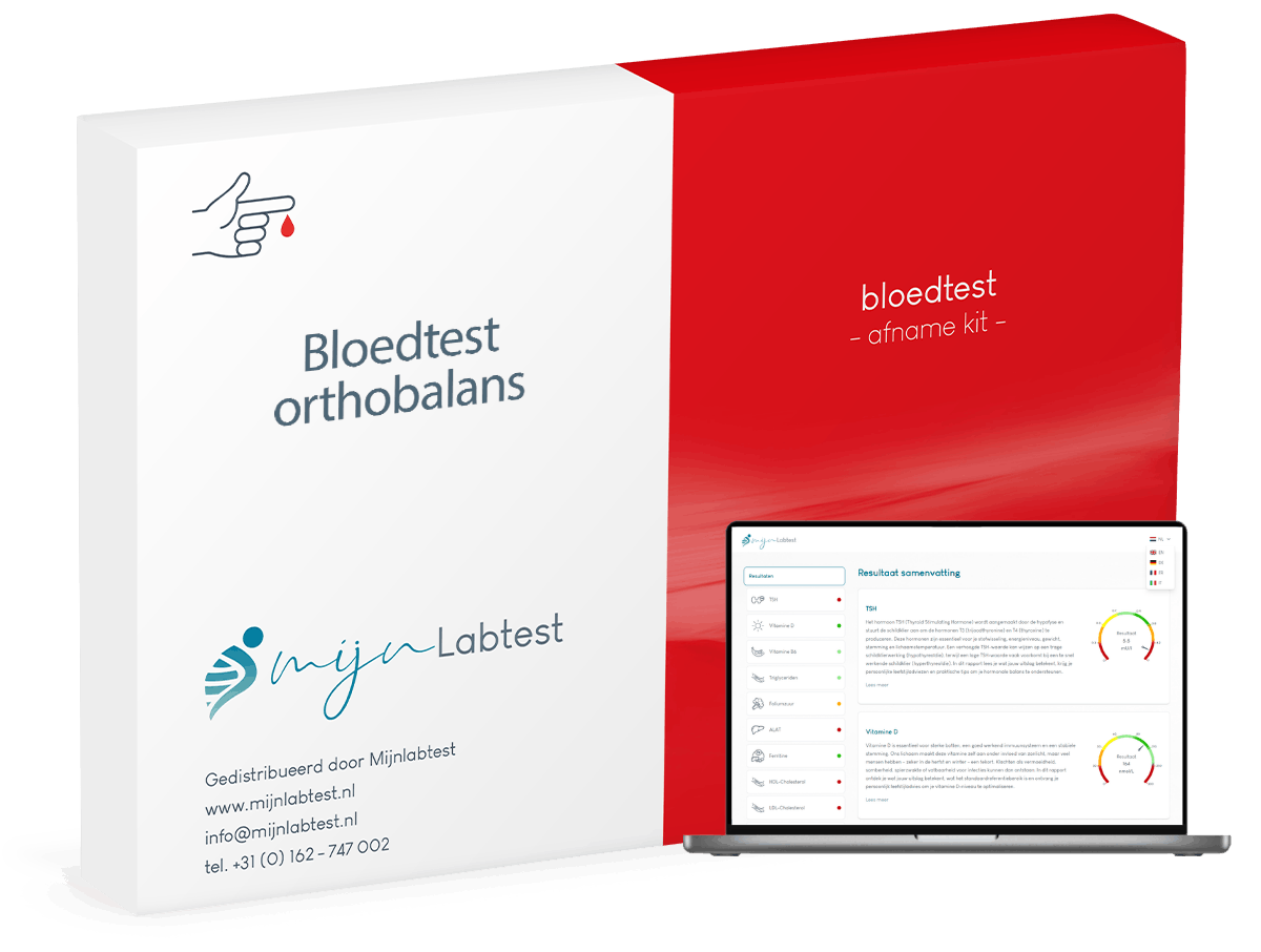 Bloedtest orthobalans test uitgebreid
