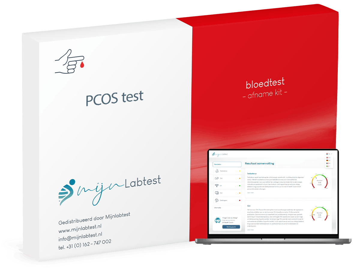 Dit is de afnamekit om de pcos test goed uit te kunnen voeren
