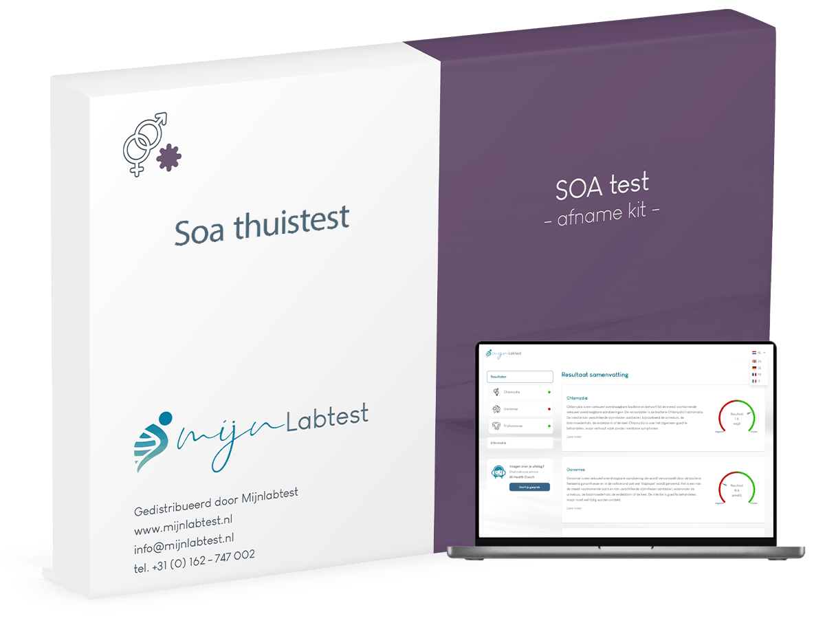 Zo ziet de verpakking van jouw soa test thuis eruit Zo ziet de verpakking van jouw soa test thuis eruit